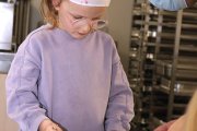 Plätzchenbacken in der Bioteria